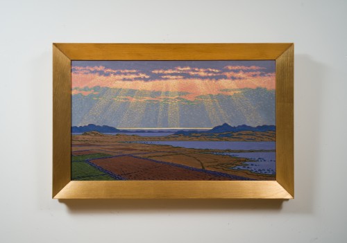 XXe siècle - Olof Thunman (1879–1944) - Motif de Halland (Motiv från Halland), 1915