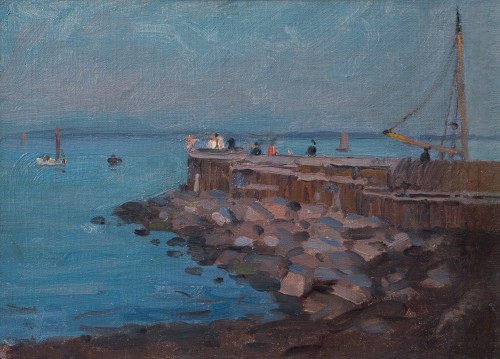 Alfred Bergström (1869–1930) - Le Havre - ClassicArtworks Stockholm