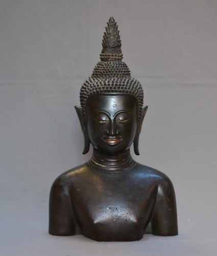 Bouddha en bronze, Royaume de Siam 17e siècle - Arts d