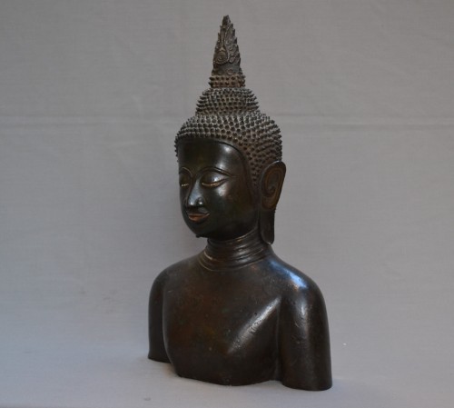  - Bouddha en bronze, Royaume de Siam 17e siècle