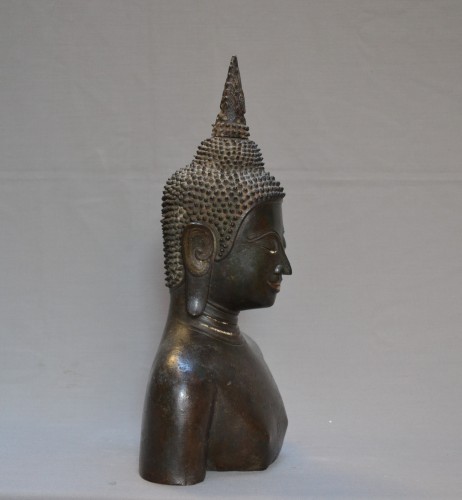 Antiquités - Bronze Buddha, Kingdom of Siam 17th century