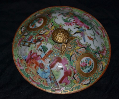 Céramiques, Porcelaines  - Service à thé en porcelaine de chine 19e siècle