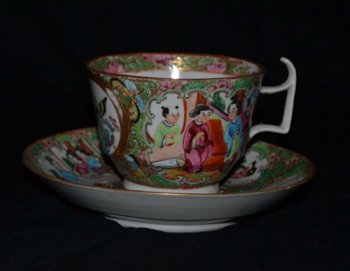 Chinese porcelain tea service, 19th century - 