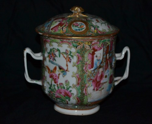 Antiquités - Service à thé en porcelaine de chine 19e siècle