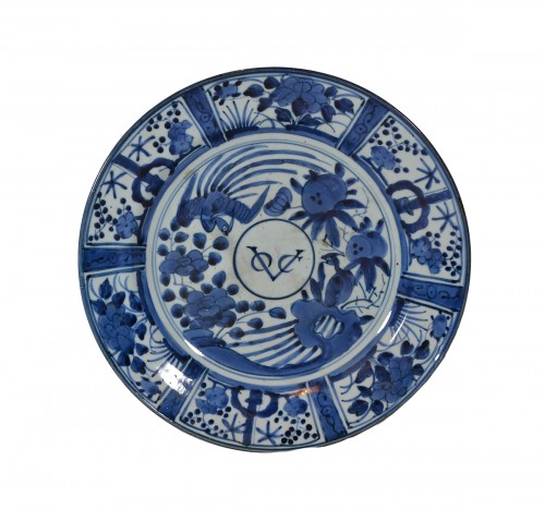 Japanes porcelain plate.Arita Kilns second part of 17th century