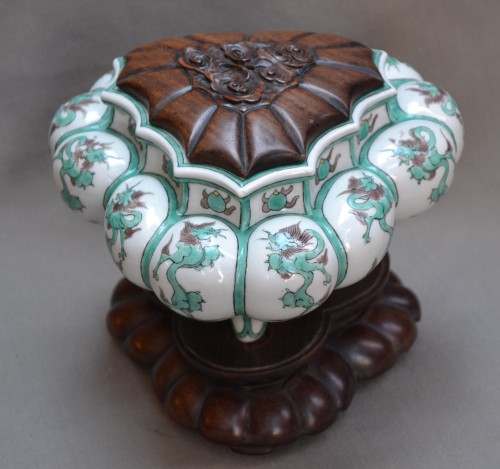 Antiquités - Porcelaincenser by Makuzu Kozan, Japan Meiji périod