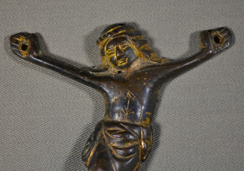 Christ in cast bronze, France 13th century - 