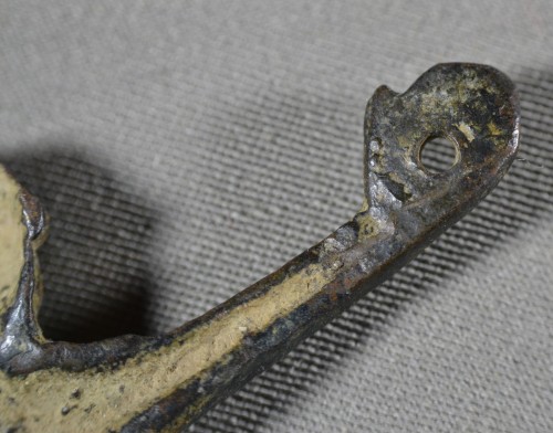 Christ in cast bronze, France 13th century - Middle age