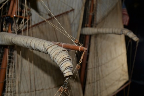 Années 50-60 - Maquette du bateau corsaire americain. "Prince de Neuchatel"