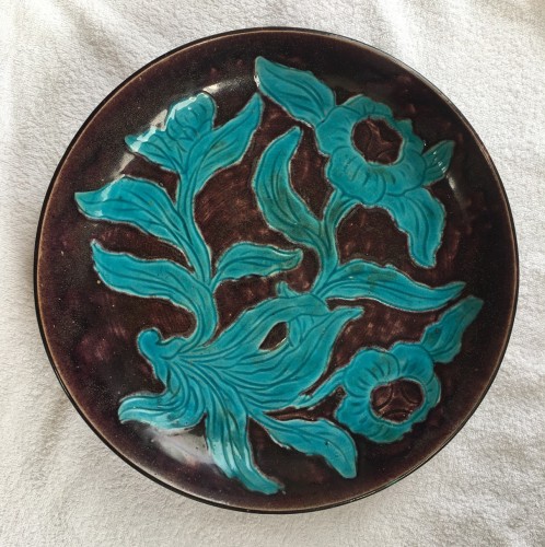Antiquités - Porcelain dish with peony design, China 17th century