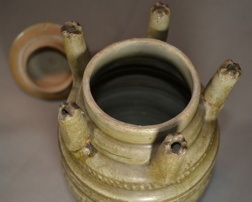  - Celadon ceramic urn. China Song period 11-12th century.