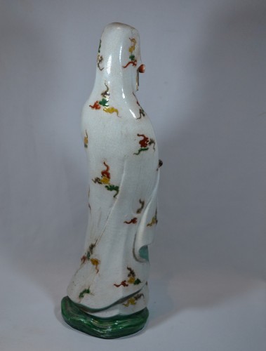 Guanyin in Kutani porcelain, Japan, Meiji era, late 19th century - 
