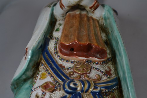  - Guanyin in Kutani porcelain, Japan, Meiji era, late 19th century