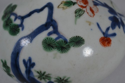 Antiquités - Wucai porcelain bottle, 17th century China or Japan