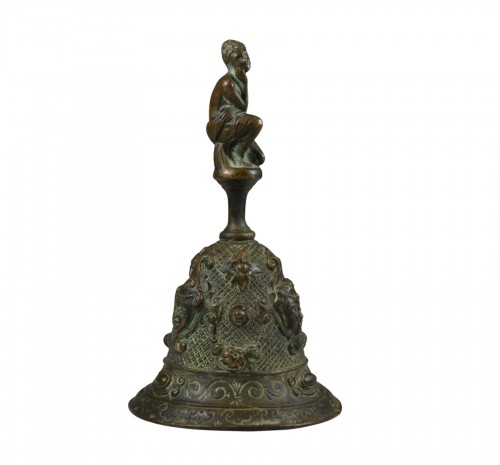 Clochette Renaissance en bronze