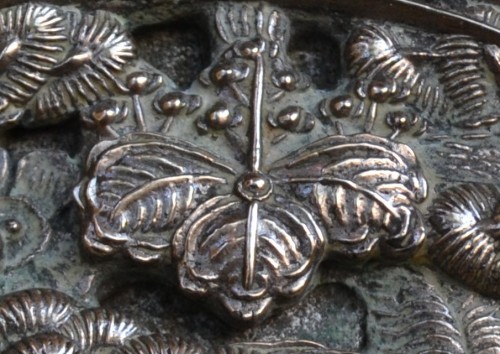 Ritual bronze mirror. Japan early Edo period 17th century - Asian Works of Art Style 