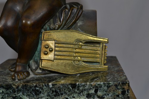 Horology  - A mantel clock by Chaudé, Restoration period