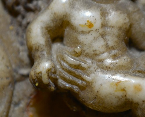 Alabaster plaque depicting the circumcision of Christ, Flanders 16th century - Religious Antiques Style Renaissance