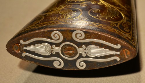 Fusil à silex incrusté d'argent, Empire Ottoman vers 1800 - 