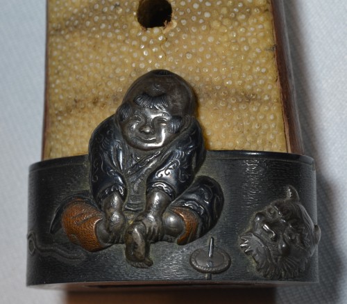 Tanto de dimensions exceptionnelles .Japon période Edo - Arts d