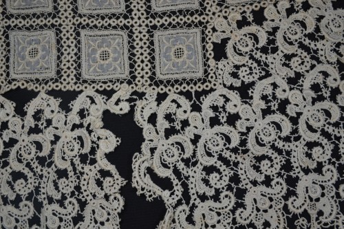 Large needle lace collar, France or Italy, 17th century. - Louis XIV