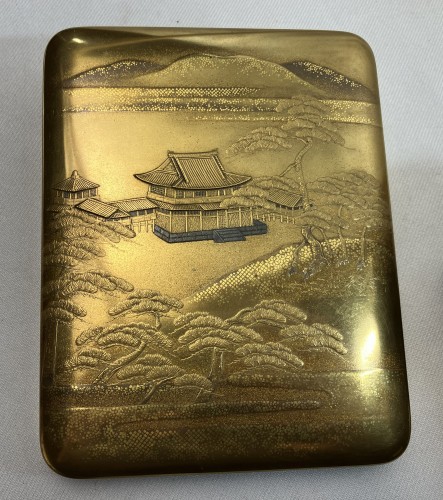 Gold lacquer box. Japan Meiji period late 19th century - Asian Works of Art Style 