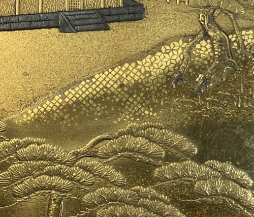 Antiquités - Gold lacquer box. Japan Meiji period late 19th century