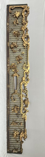 Gilded carved wooden door frame China18th century - 