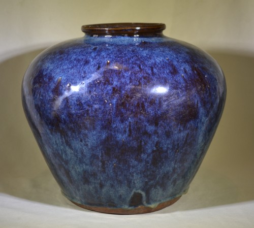 Antiquités - Shiwan stoneware jar Guangdong China Qing period