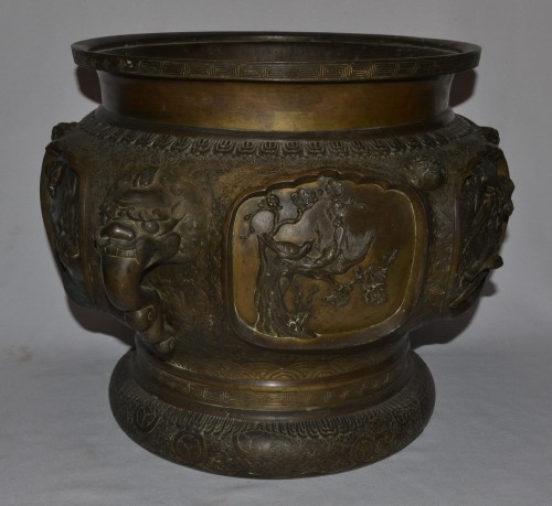 Brûle-parfums en bronze, Japon époque Meiji fin du 19e siècle - Conservatoire Sakura