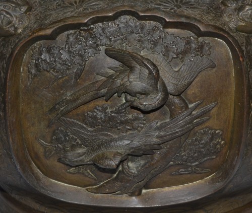  - Brûle-parfums en bronze, Japon époque Meiji fin du 19e siècle