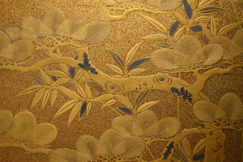 Ecritoire de lettré (suzuribako) laque or Japon Edo - 