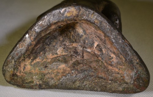 XIe au XVe siècle - Petit Bouddha en bronze, Birmanie 11e siècle