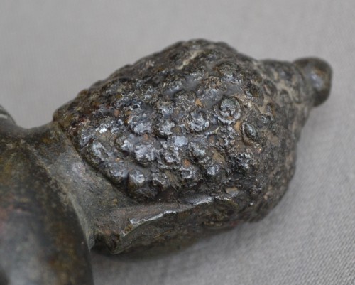 Antiquités - Petit Bouddha en bronze, Birmanie 11e siècle