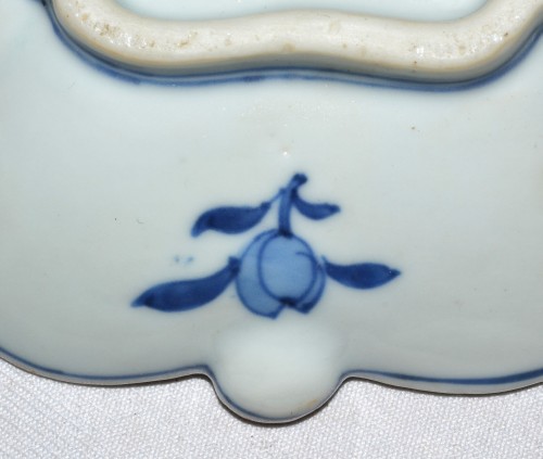 Antiquités - Kotoyaki porcelain dish,, Japan late Edo p