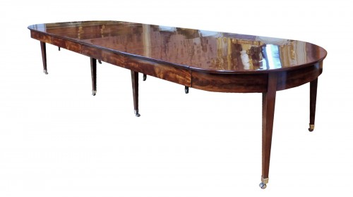 Important Directoire mahogany table