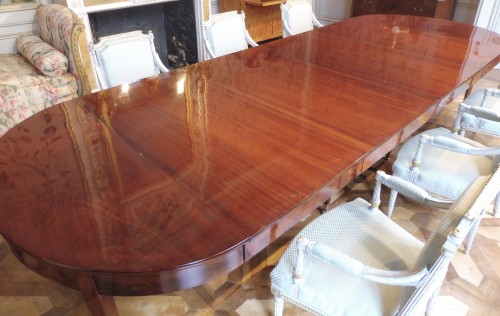 Important Directoire mahogany table - Furniture Style Directoire