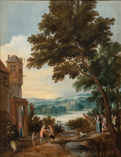 Philippe de Momper (Anvers 1598-1634) - Animated landscape