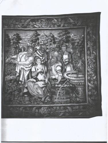  - Tapisserie « Suzanne et les vieillards » Flandres début du 17e siècle