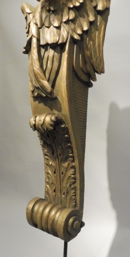 Sculptures en bois doré XIXe siècle - Costermans Antiquités