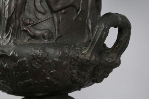 Vase Médicis en bronze fin XVIIIe siècle - Costermans Antiquités
