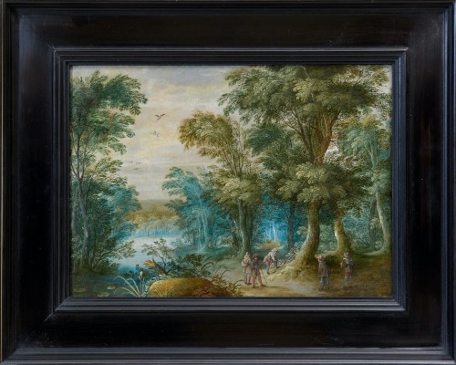 Jasper Van Der Lanen (1585 - 1634) - Paire de paysages - Costermans Antiquités