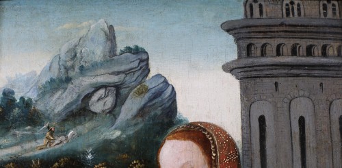 Paintings & Drawings  - Master of Hoogstraten, Saint Barbe, Antwerp early sixteenth century