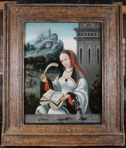 Antiquités - Master of Hoogstraten, Saint Barbe, Antwerp early sixteenth century