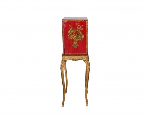 Mobilier Cabinet & Coffre - Cabinet en laque de Chine d'époque XVIIIe siècle