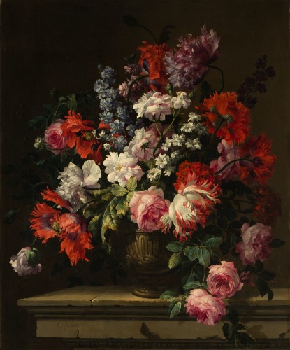 Jean-Baptiste MONNOYER (Lille, 1636 — London, 1699) Bouquet of Flowers