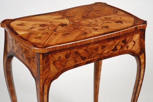 Mechanical writing table stamped Delorme - Furniture Style Louis XV