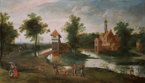 Landscape with a castle