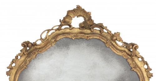 Mirrors, Trumeau  - Pair of Venetian mirrors from the eighteenth century