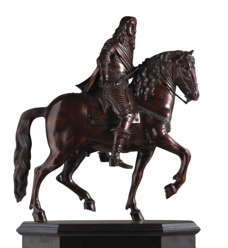 Statuette équestre de l'Archiduc d'Autriche Ferdinand Charles (1628-1662)